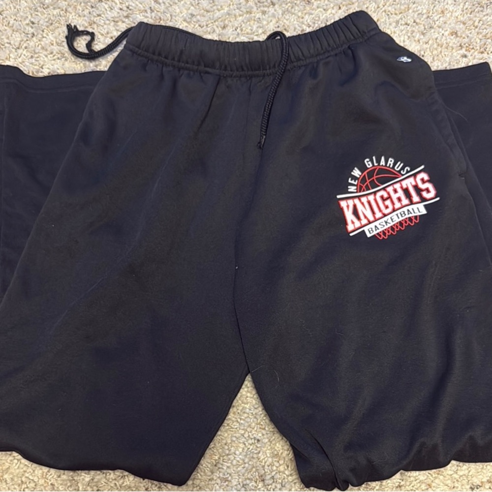 Black Basketball Sweatpants